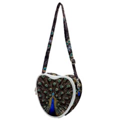 Peacock Heart Shoulder Bag by Ket1n9