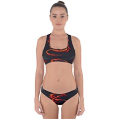 Dragon Cross Back Hipster Bikini Set by Ket1n9