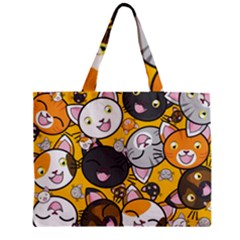 Cats-cute-kitty-kitties-kitten Zipper Mini Tote Bag