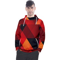 Abstract Triangle Wallpaper Men s Pullover Hoodie by Ket1n9