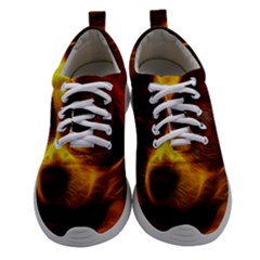 Cute 3d Dog Women Athletic Shoes by Ket1n9