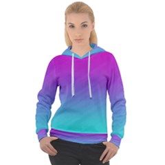 Background-pink-blue-gradient Women s Overhead Hoodie by Ket1n9