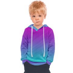 Background-pink-blue-gradient Kids  Overhead Hoodie by Ket1n9