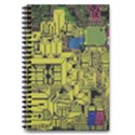 Technology Circuit Board 5.5  x 8.5  Notebook View3