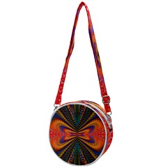 Casanova Abstract Art-colors Cool Druffix Flower Freaky Trippy Crossbody Circle Bag by Ket1n9