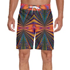 Casanova Abstract Art-colors Cool Druffix Flower Freaky Trippy Men s Beach Shorts by Ket1n9