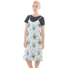 Cute-seamless-pattern-with-avocado-lovers Camis Fishtail Dress by Ket1n9