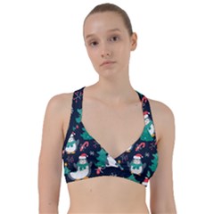 Colorful-funny-christmas-pattern      - Sweetheart Sports Bra by Grandong