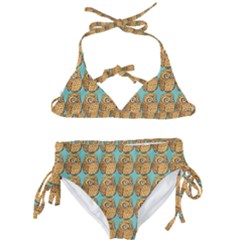 Owl Bird Kids  Classic Bikini Set by Grandong