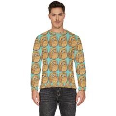 Owl Bird Pattern Men s Fleece Sweatshirt by Grandong