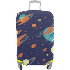 Space Galaxy Planet Universe Stars Night Fantasy Luggage Cover (large) by Grandong