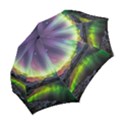 Aurora Borealis Polar Northern Lights Natural Phenomenon North Night Mountains Folding Umbrellas View2