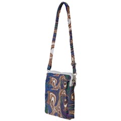 Pattern Psychedelic Hippie Abstract Multi Function Travel Bag by Ravend