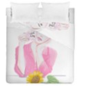 Girl Pink Duvet Cover Double Side (Queen Size) View2