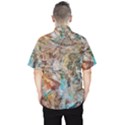 Green on ochre blend Men s Hawaii Shirt View2