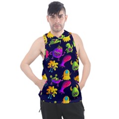 Space Patterns Men s Sleeveless Hoodie by Amaryn4rt