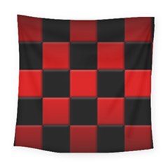 Black And Red Backgrounds- Square Tapestry (large)