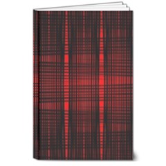 Black And Red Backgrounds 8  X 10  Hardcover Notebook by Amaryn4rt