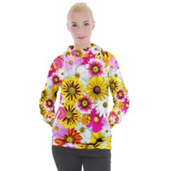 Flowers Blossom Bloom Nature Plant Women s Hooded Pullover by Amaryn4rt