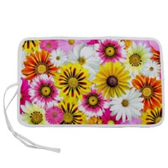 Flowers Blossom Bloom Nature Plant Pen Storage Case (l) by Amaryn4rt