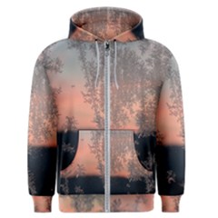 Hardest-frost-winter-cold-frozen Men s Zipper Hoodie by Amaryn4rt