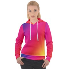 Rainbow Colors Women s Overhead Hoodie