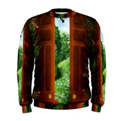 Beautiful World Entry Door Fantasy Men s Sweatshirt by Amaryn4rt