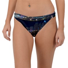 Cleveland Building City By Night Band Bikini Bottoms by Amaryn4rt