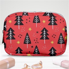 Christmas Christmas Tree Pattern Make Up Pouch (small) by Amaryn4rt