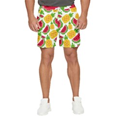 Watermelon-pattern-se-fruit-summer Men s Runner Shorts by Amaryn4rt