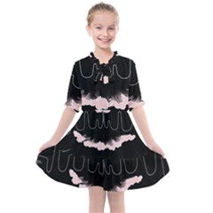 Garage Indie Arctic Monkeys Psychedelic Punk Rock Kids  All Frills Chiffon Dress by Sarkoni