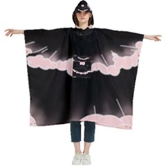 Garage Indie Arctic Monkeys Psychedelic Punk Rock Women s Hooded Rain Ponchos by Sarkoni