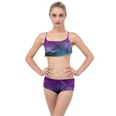 Digital Abstract Party Event Layered Top Bikini Set by Pakjumat