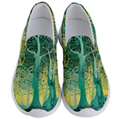 Nature Trees Forest Mystical Forest Jungle Men s Lightweight Slip Ons by Pakjumat