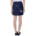 Starry Night  Space Constellations  Stars  Galaxy  Universe Graphic  Illustration Tennis Skirt View2