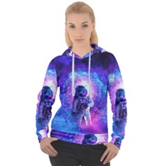 The Cosmonaut Galaxy Art Space Astronaut Women s Overhead Hoodie by Pakjumat