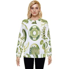 Algae Green Algae Chlorophyceae Hidden Pocket Sweatshirt by Pakjumat