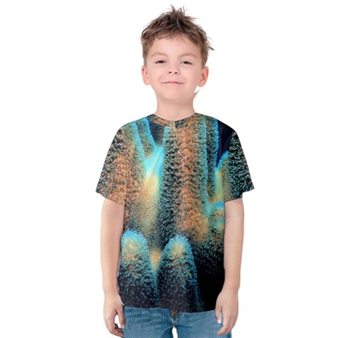 Photo Coral Great Scleractinia Kids  Cotton T-shirt by Pakjumat