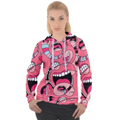 Big Mouth Worm Women s Overhead Hoodie by Dutashop