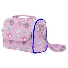 Animals Elephant Pink Cute Satchel Shoulder Bag by Dutashop
