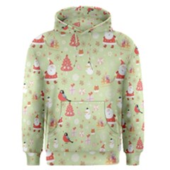 Christmas Pattern Christmas Tree Santa Men s Core Hoodie by Sarkoni