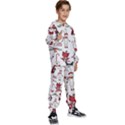 Christmas Characters Pattern Kids  Sweatshirt set View3