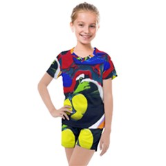 Japan Is So Close-1-1 Kids  Mesh T-shirt And Shorts Set