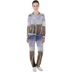 Climate Landscape Casual Jacket And Pants Set