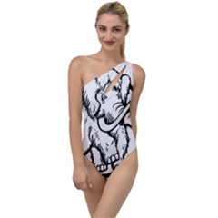 Mammoth Elephant Strong To One Side Swimsuit by Amaryn4rt