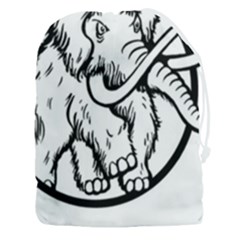 Mammoth Elephant Strong Drawstring Pouch (3xl) by Amaryn4rt