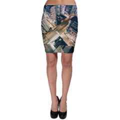 Architecture Buildings City Bodycon Skirt by Amaryn4rt