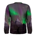 Fantasy Pyramid Mystic Space Aurora Men s Long Sleeve T-Shirt View2