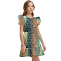 Photo Coral Great Scleractinia Kids  Winged Sleeve Dress View3