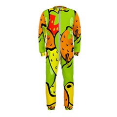 Fruit Food Wallpaper Onepiece Jumpsuit (kids) by Dutashop